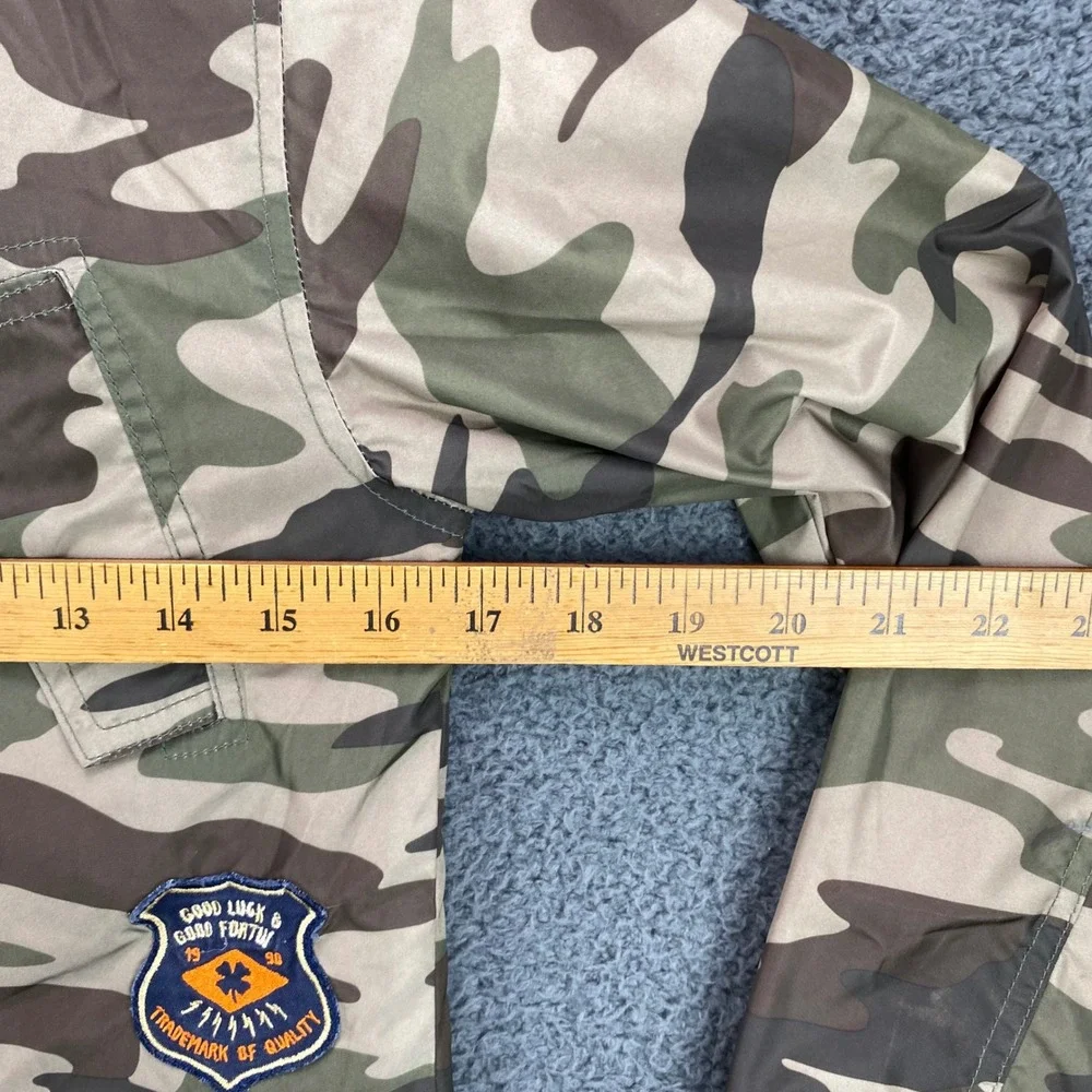 Lucky Brand Camouflage Hooded Jacket Kids Size S‎ Military Style Coat